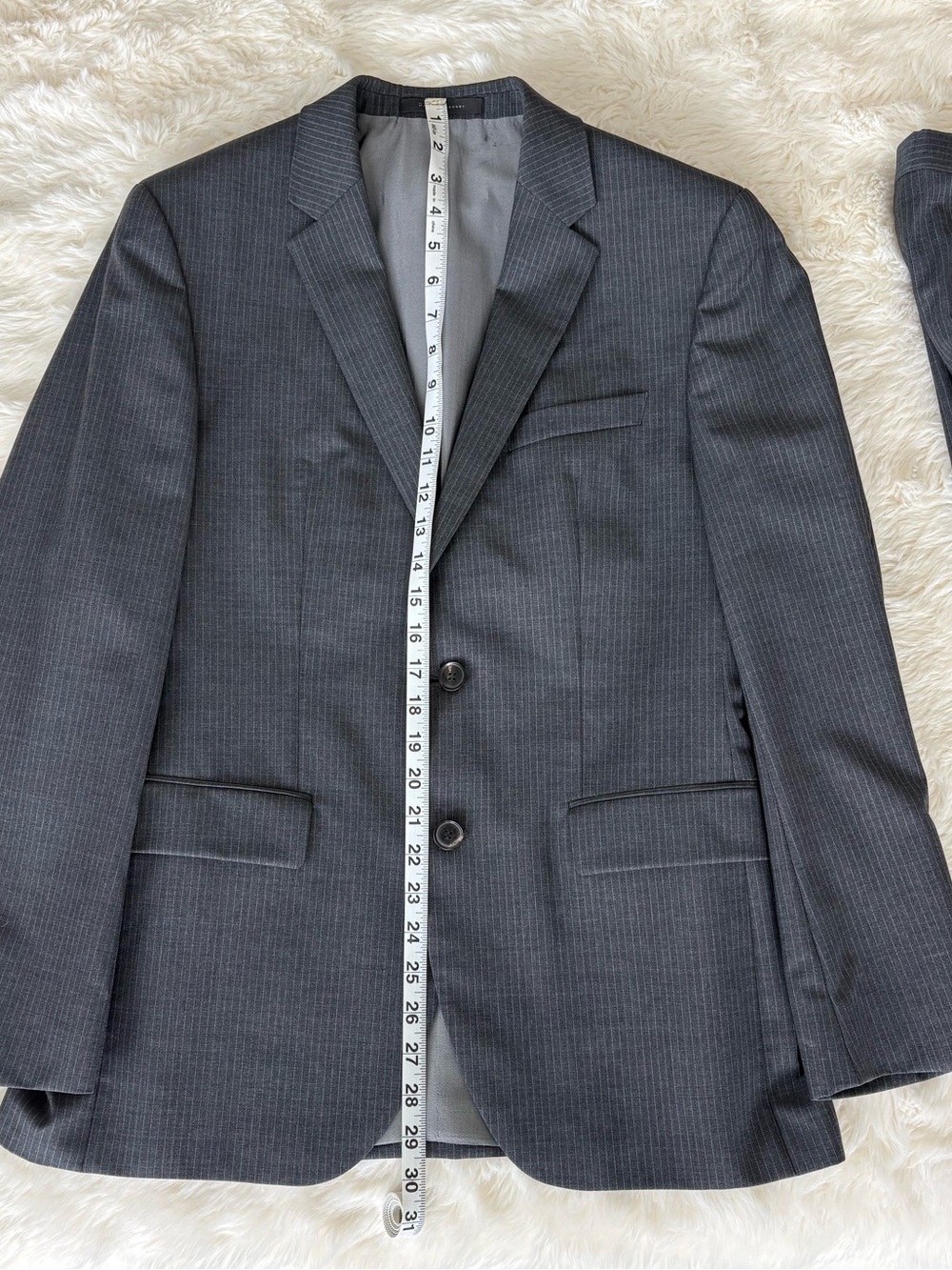 Charcoal pinstripe Hugo Boss Suit - Picture 5 of 8
